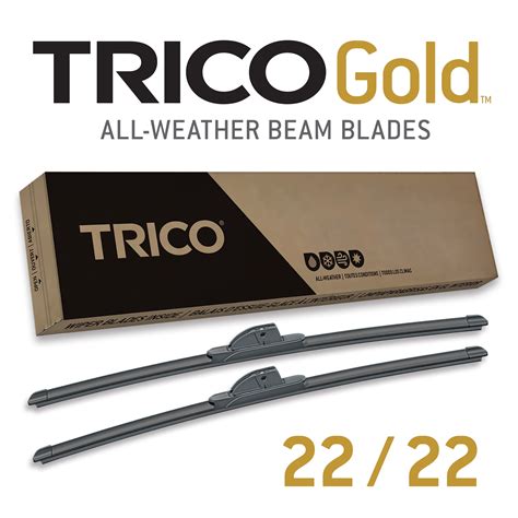 Original factory quality with conventional metal wiper blades. . Trico wiper blades